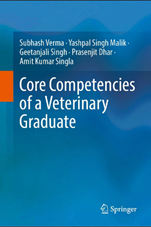 책 표지 - Core Competencies of a Veterinary Graduate